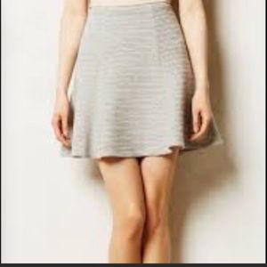 Anthropologie Maeve Black Skirt